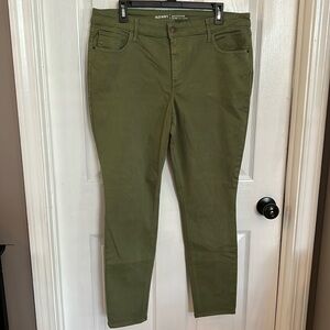 Green Rockstar Mid-Rise Jeans
